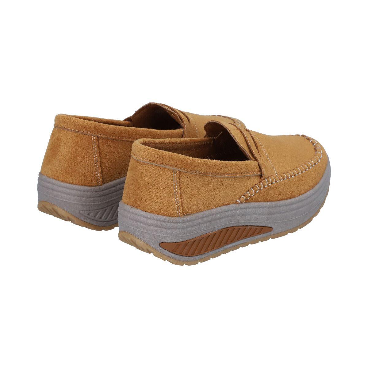Mocasín Mujer Camel Sole Police-4