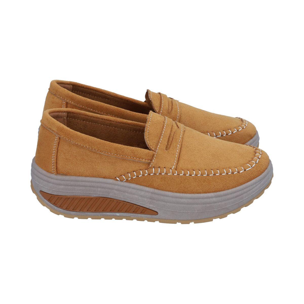 Mocasín Mujer Camel Sole Police-2