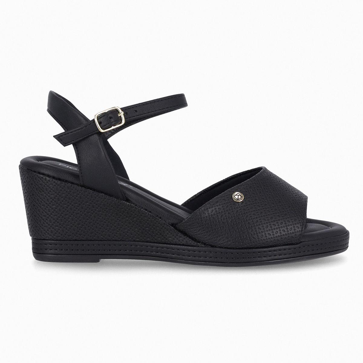 Sandalia Mujer Negro Alice Piccadilly-0