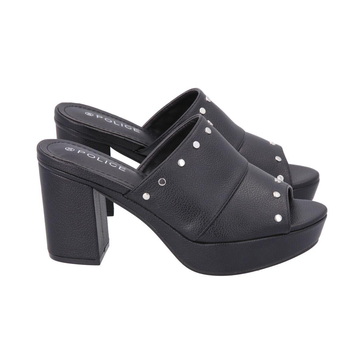 Sandalia Mujer Negro Sasha  Police-2