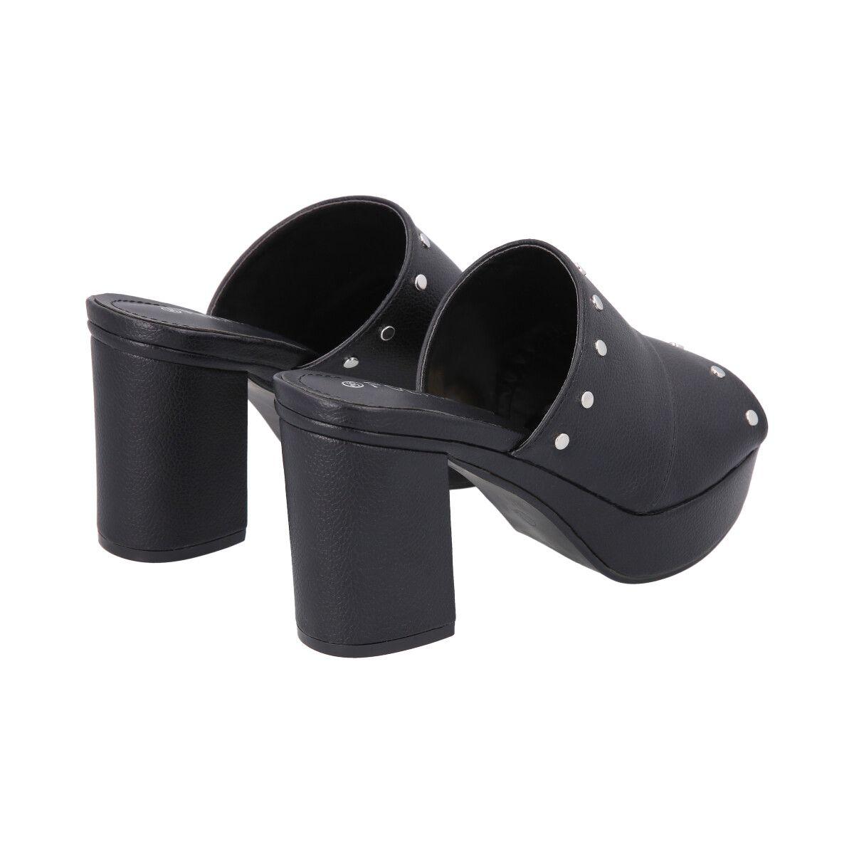 Sandalia Mujer Negro Sasha  Police-4