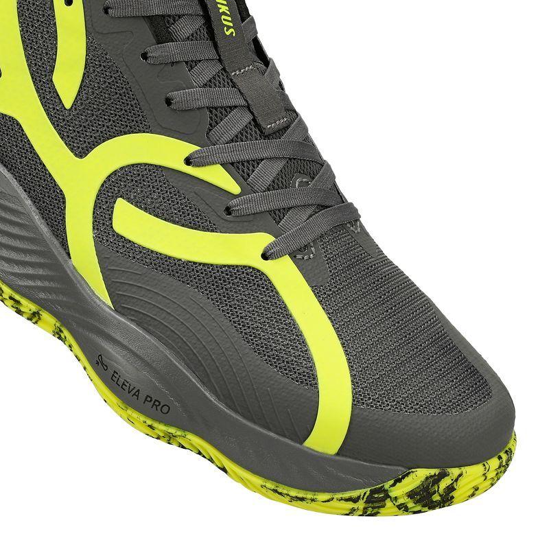 Zapatilla Voleibol Hombre QUADRA 2 Gris/Amarillo-6