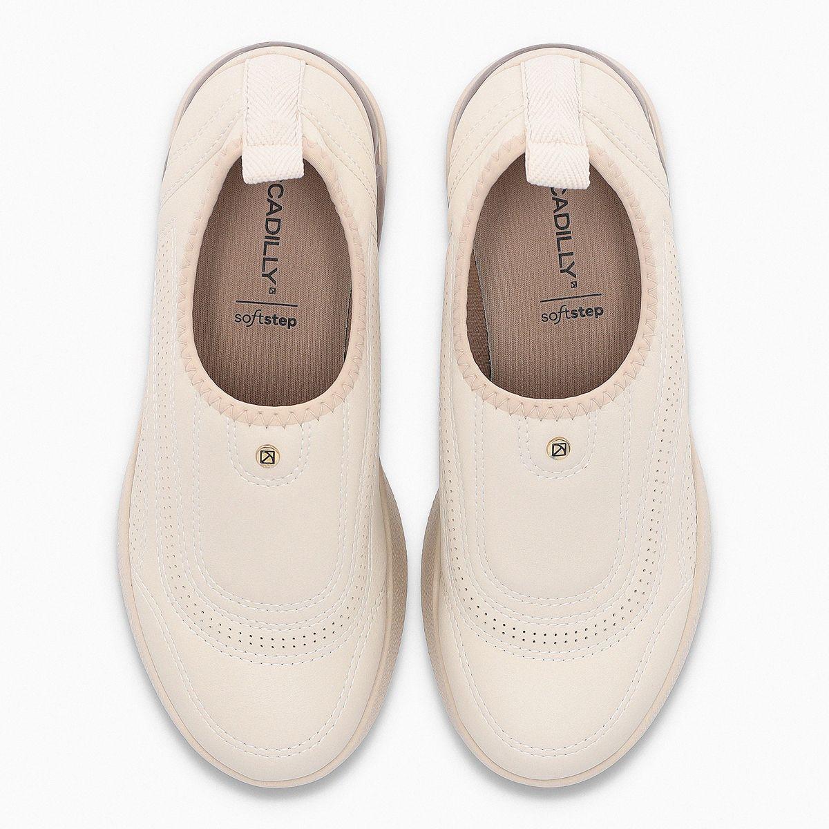 Zapatilla Mujer Crema Soft Step Piccadilly-1