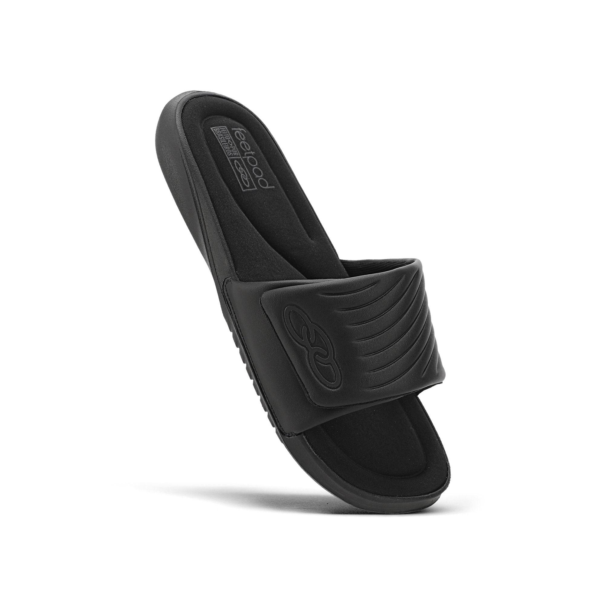 Slide Hombre Melbourne 25 Negro-1