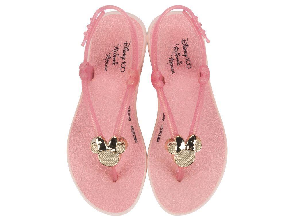 Sandalia Infantil Rosa Disney Beauty Ipanema-1
