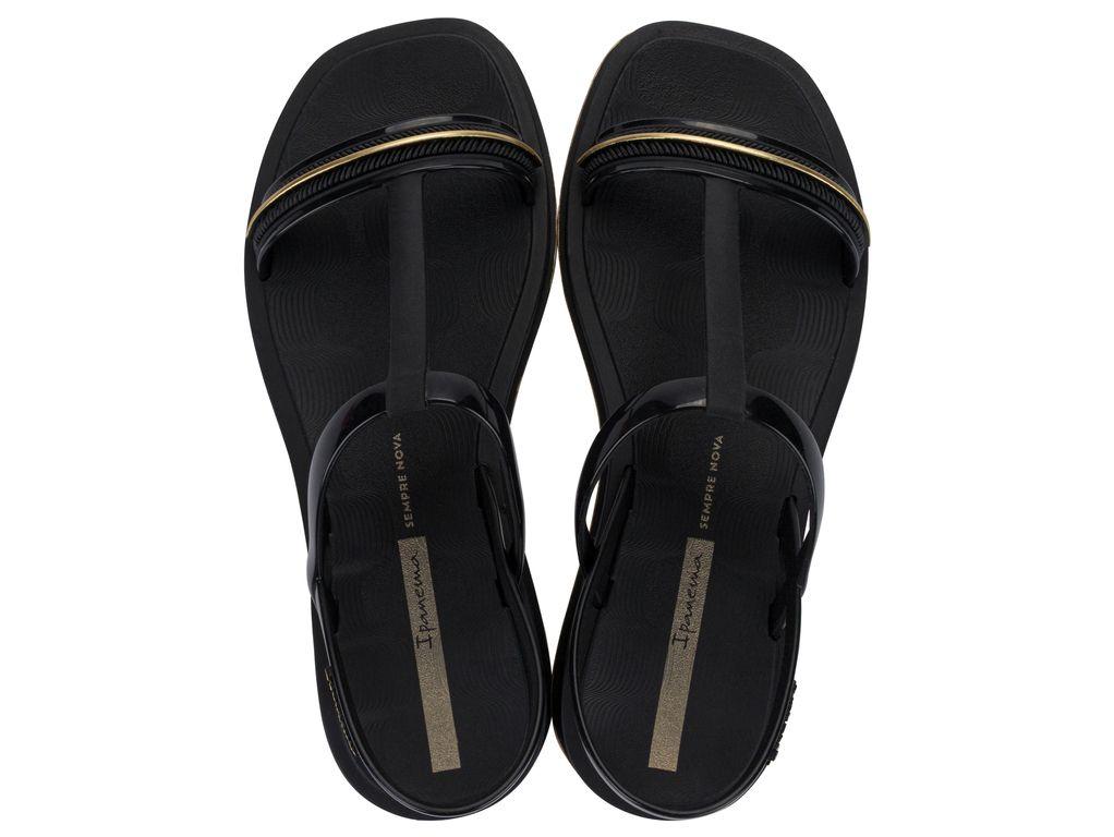 Sandalia Mujer Negro Glow Sand Ipanema-0
