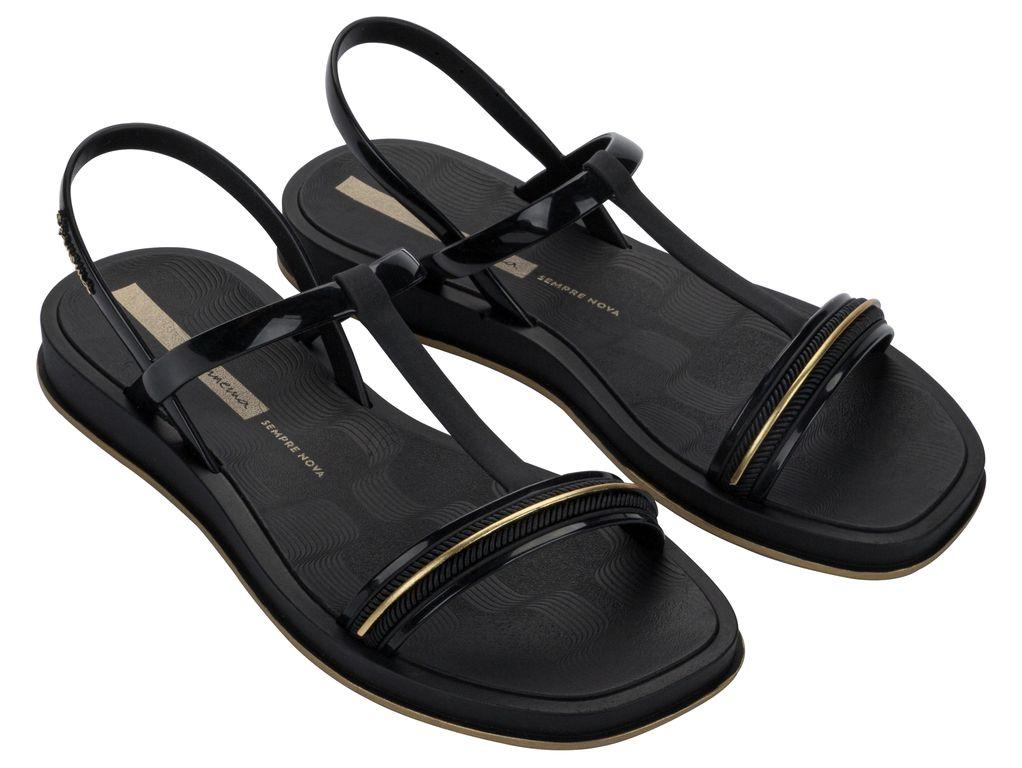 Sandalia Mujer Negro Glow Sand Ipanema-1
