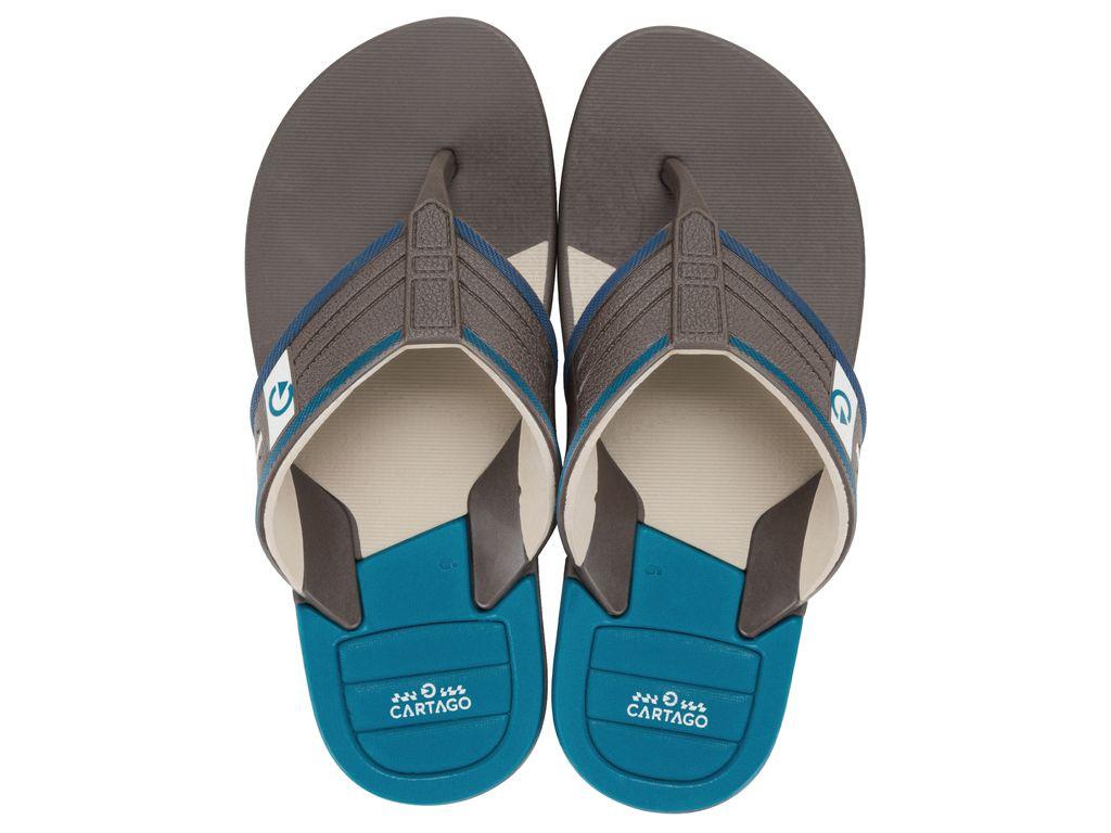 Sandalia Infantil Azul/Beige Dallas Cartago-0