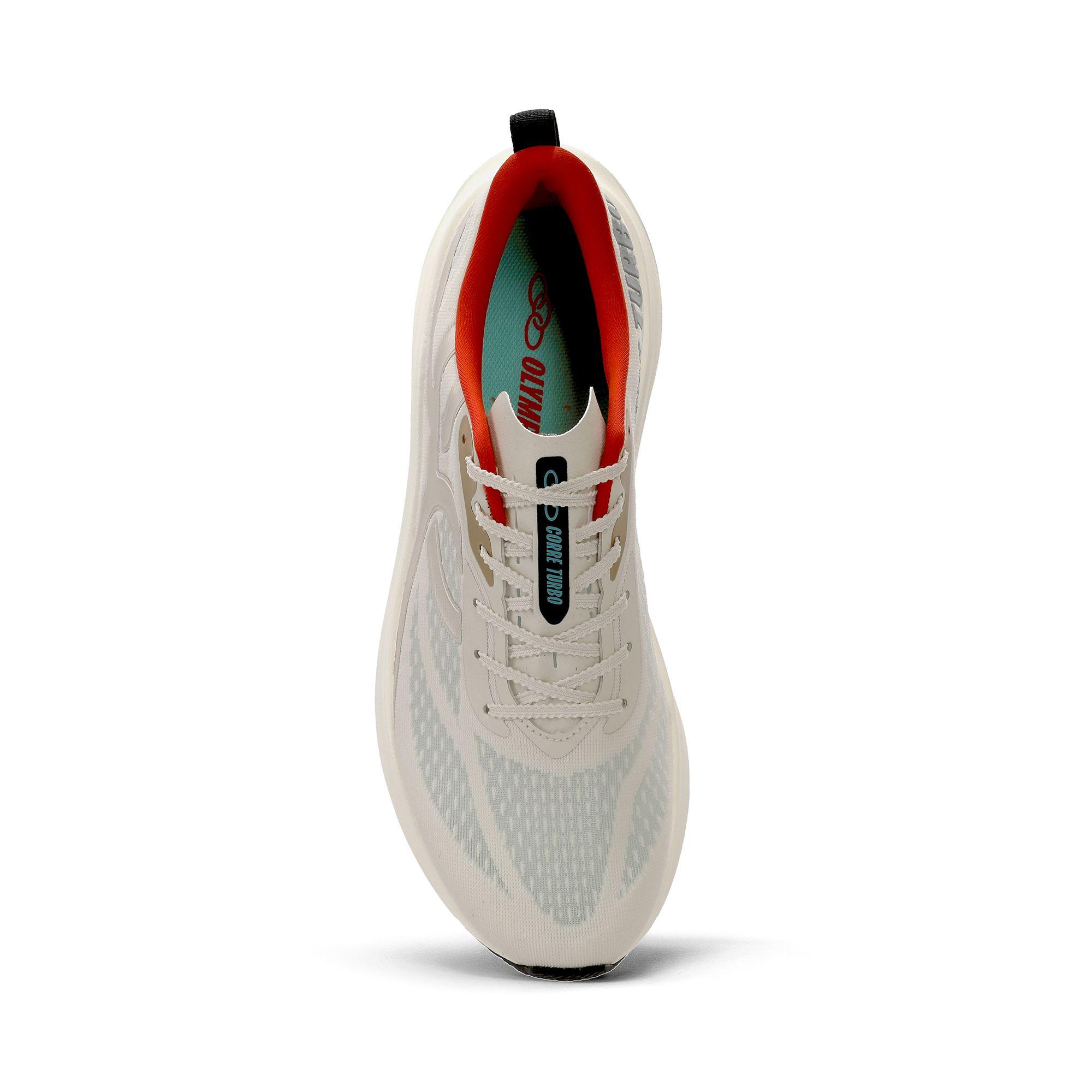 Zapatilla Running Hombre Corre TURBO Celeste/Rojo/Arena-3