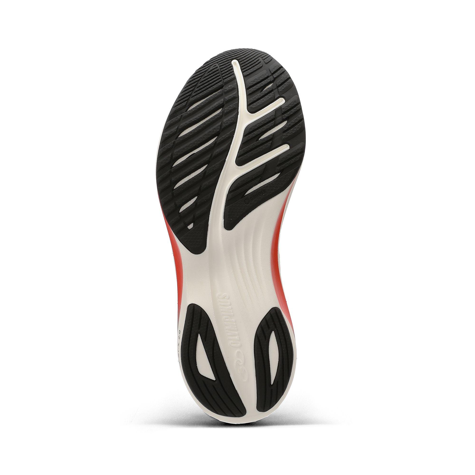 Zapatilla Running Hombre Corre TURBO Celeste/Rojo/Arena-4