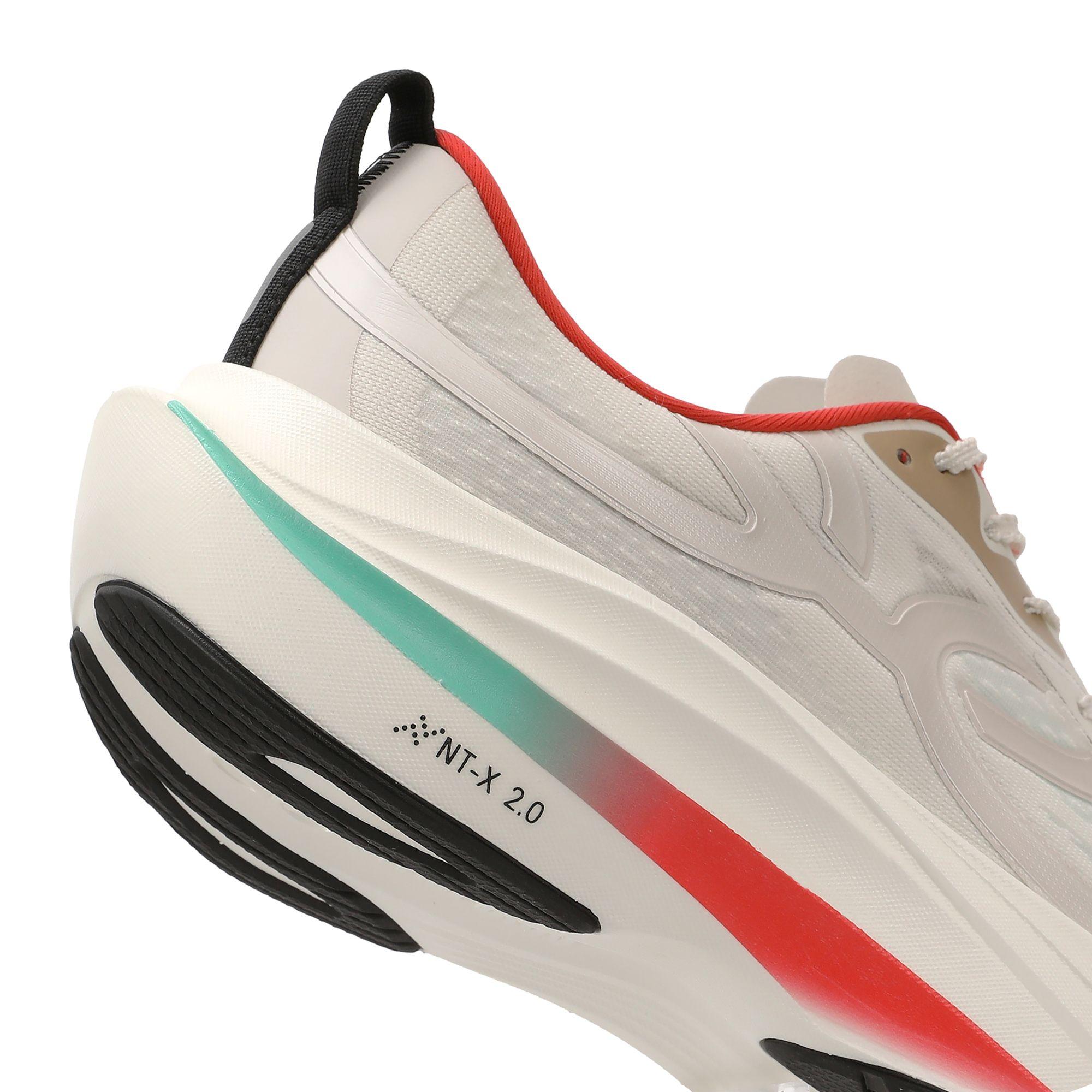 Zapatilla Running Hombre Corre TURBO Celeste/Rojo/Arena-6