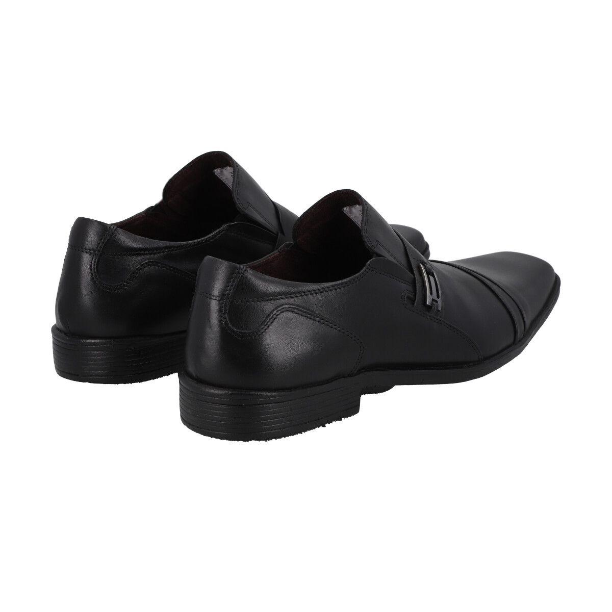 Zapato Formal Hombre Cuero Negro  554 Perlatto-3