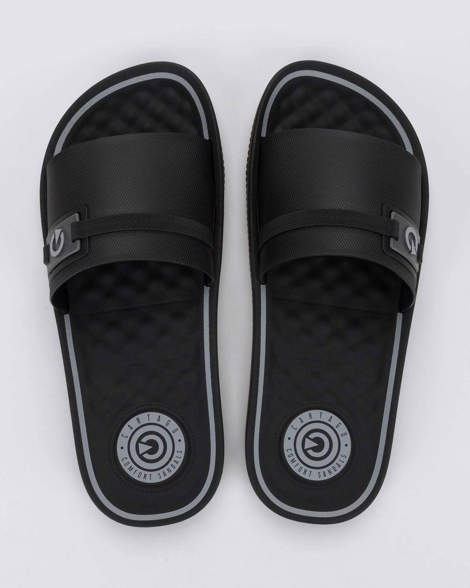 Sandalia Hombre Negro Arizona Slide 28 Cartago-1