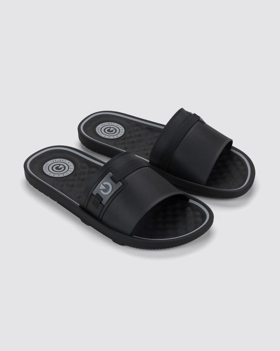 Sandalia Hombre Negro Arizona Slide 28 Cartago-3