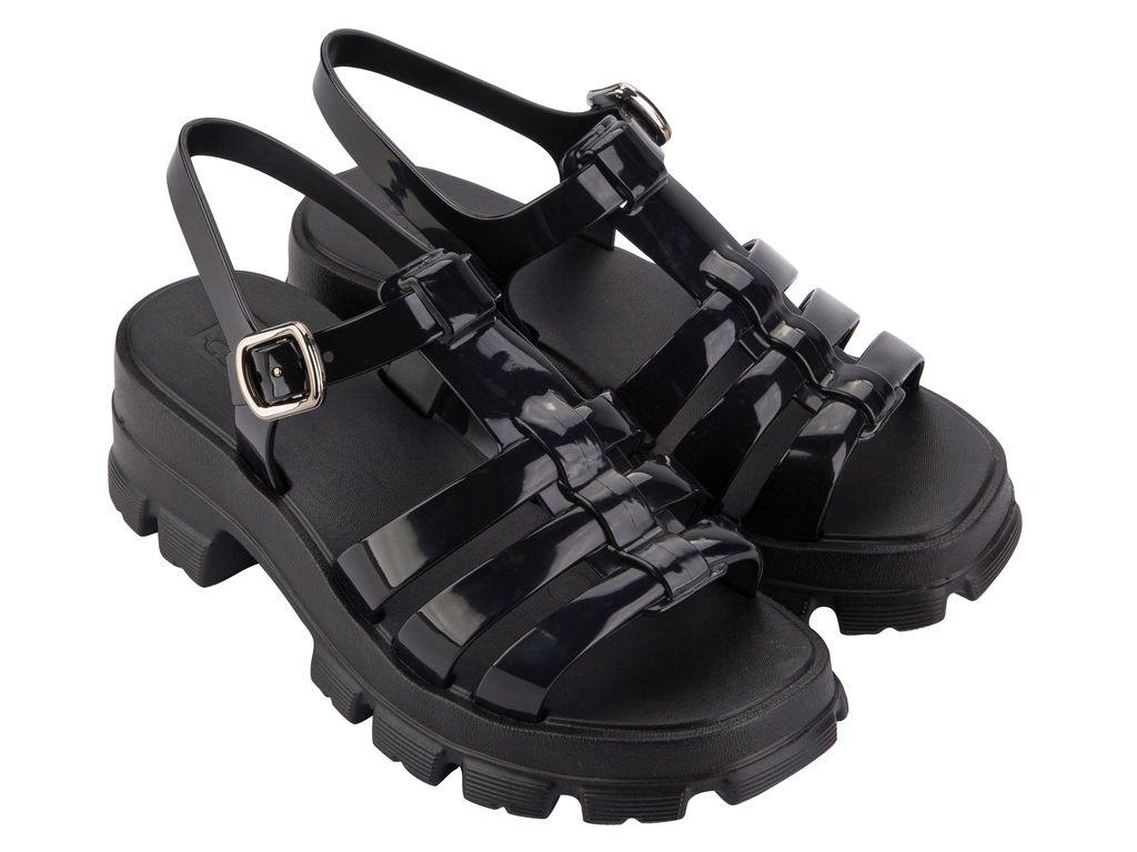 Sandalia Mujer Negro Power Zaxy-0