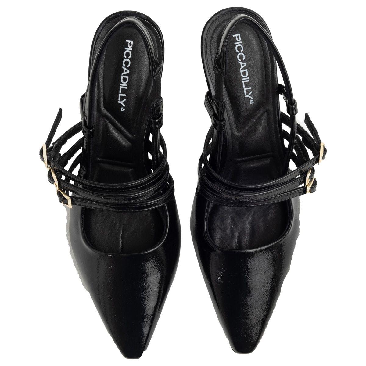 Zapato Mujer Hebillas Irene Negro Piccadilly-2