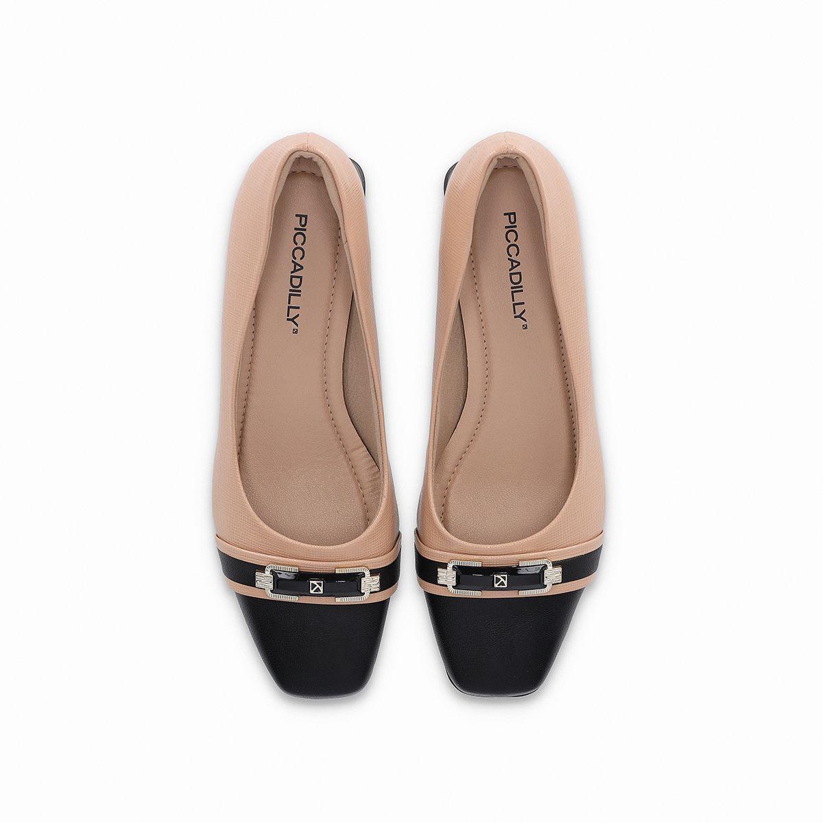 Zapato Tati Negro/Nude Piccadilly-2