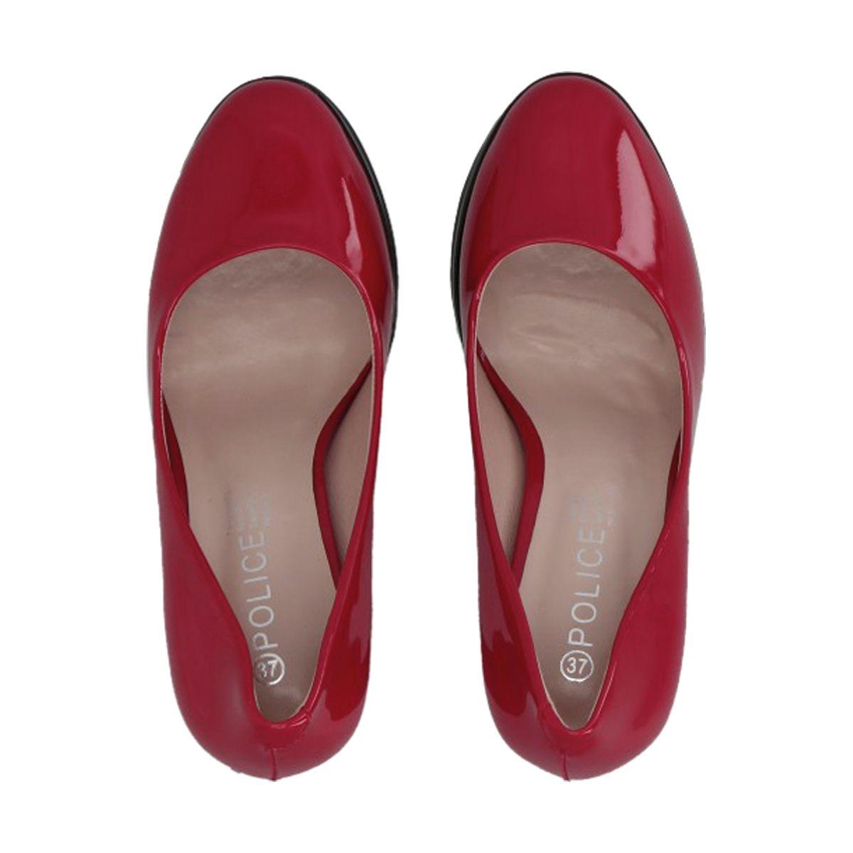 Zapato Mujer Rojo Brisa Police-1