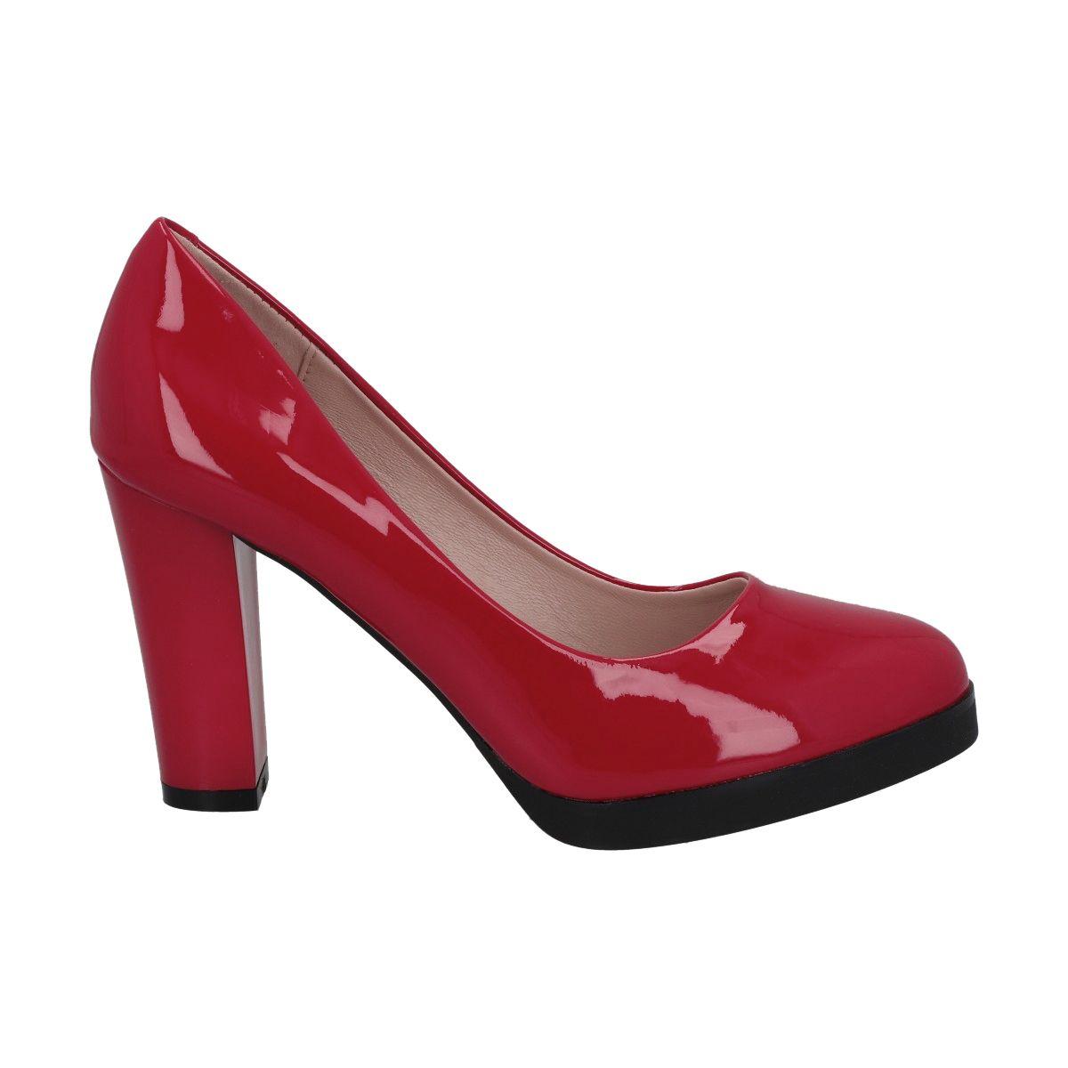 Zapato Mujer Rojo Brisa Police-0