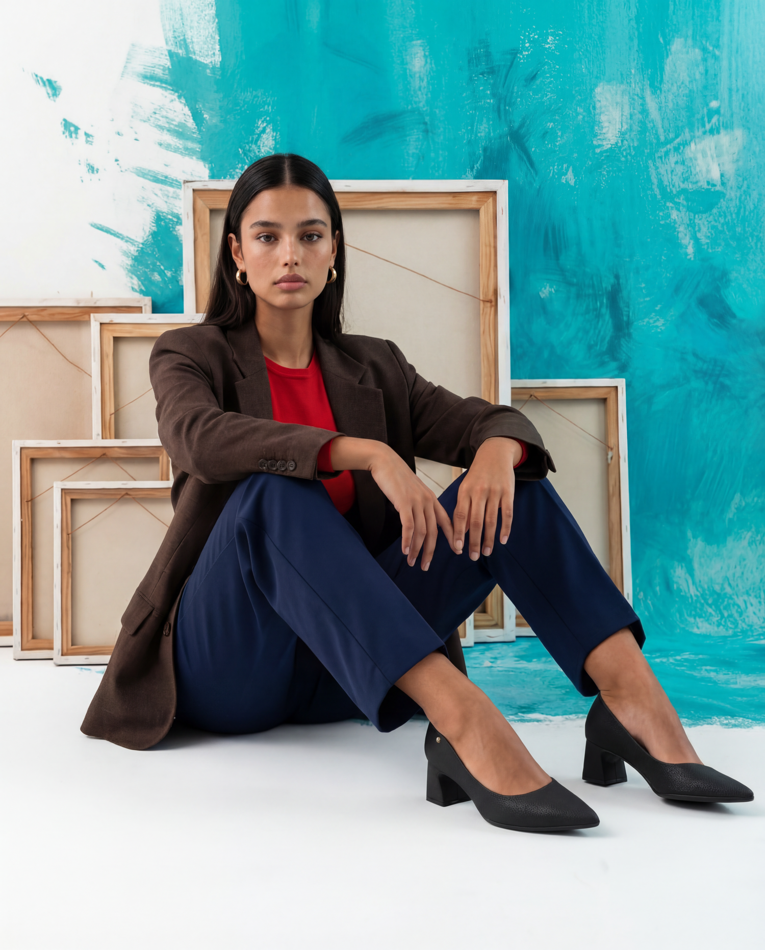 Zapato Mujer Negro/Crocco Irene Piccadilly-1