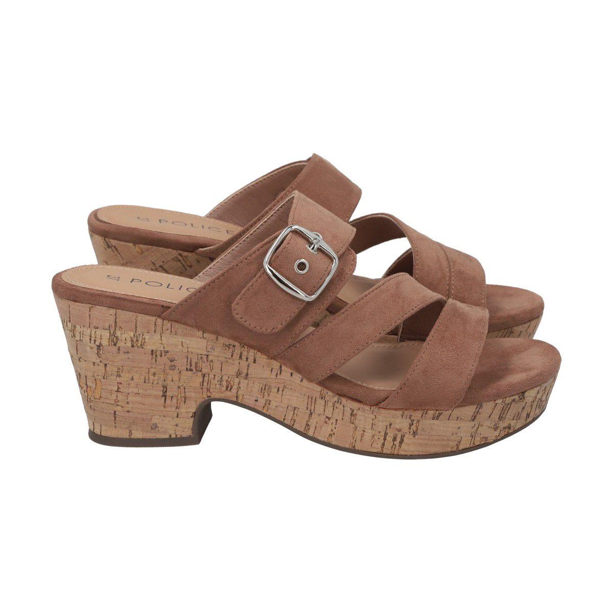 Sandalia Mujer Café Lily Police-2