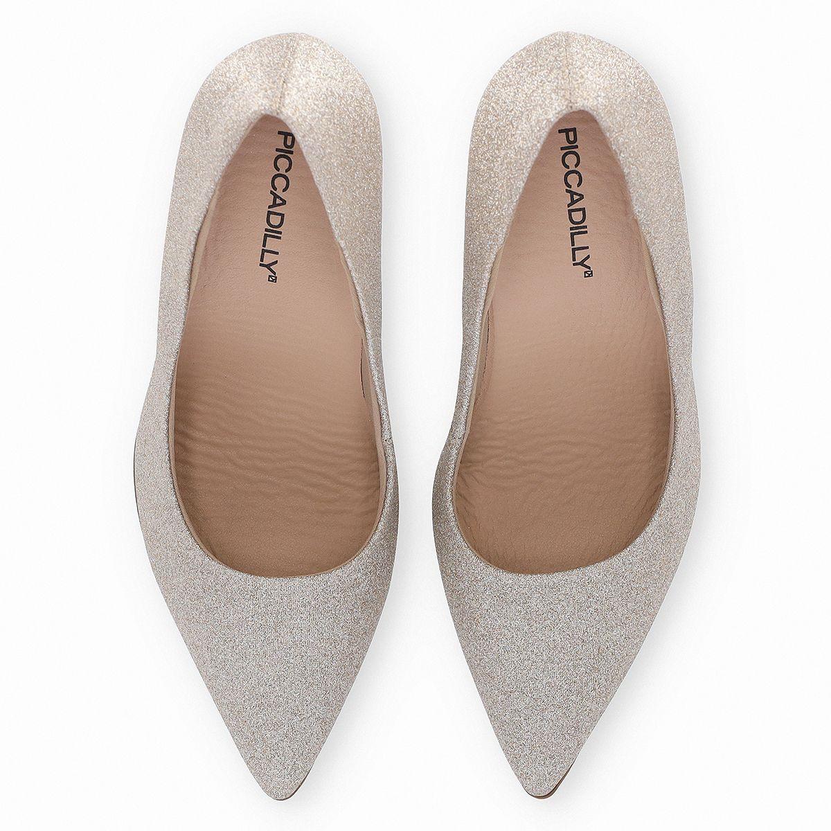 Zapato Mujer Champagne Silvana Piccadilly-2