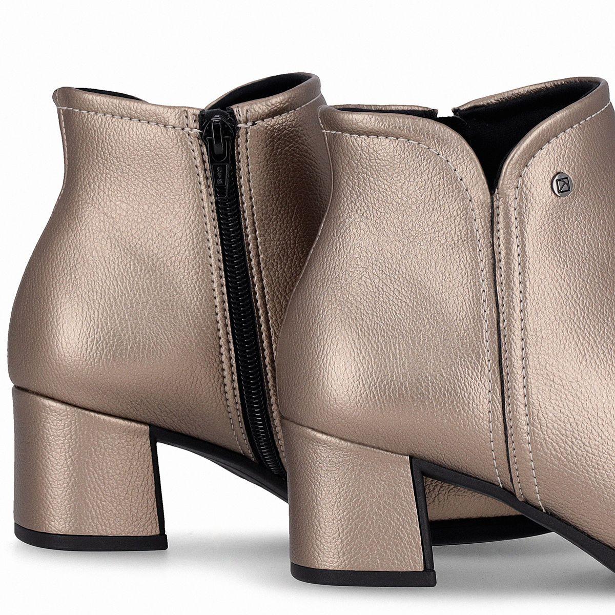 Bota  Mujer Dorado Danubia 78 Piccadilly-4