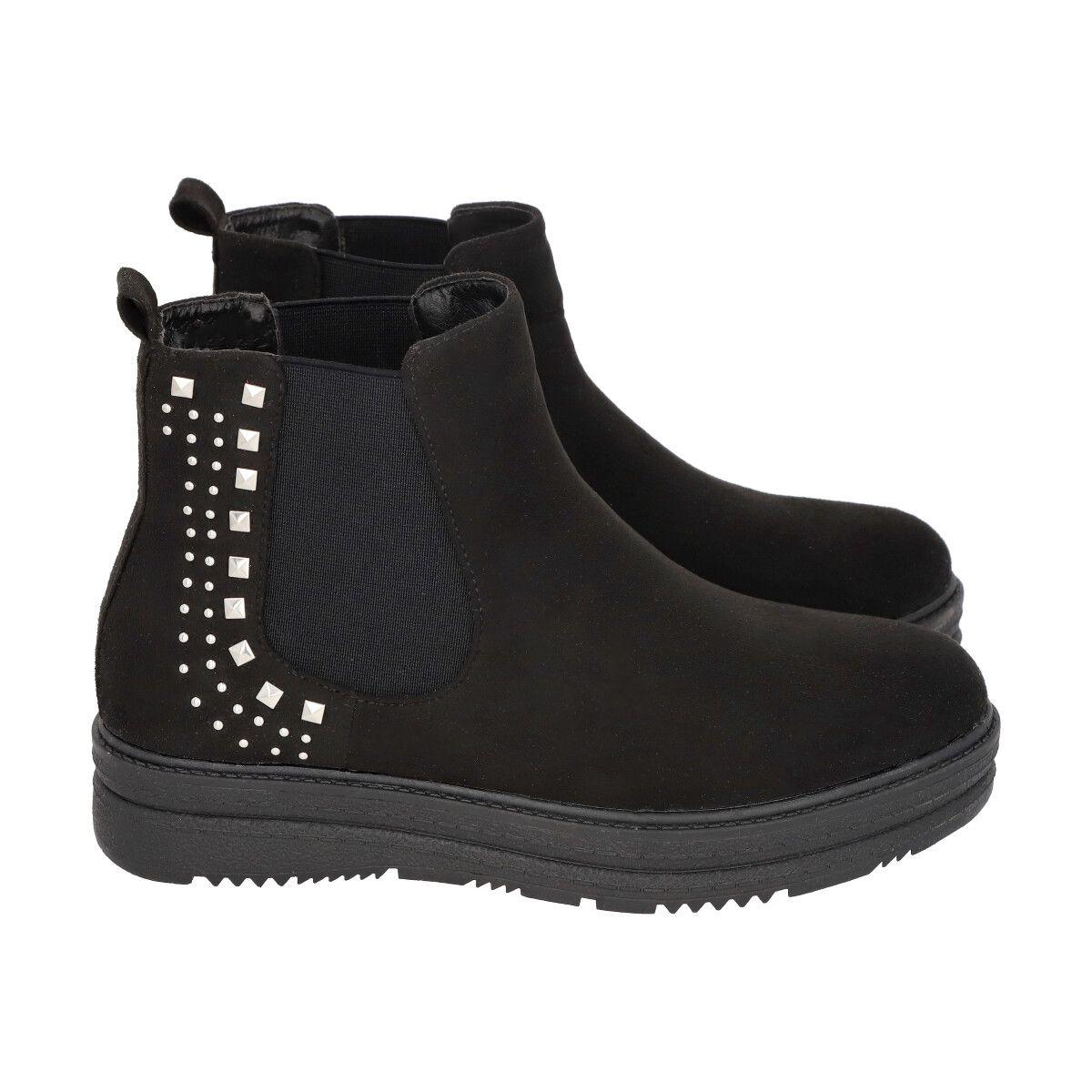 Botin Mujer Negro Olive 03 Police-2