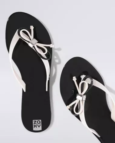 Sandalia Chin  3340  Blanco  Zaxy-1
