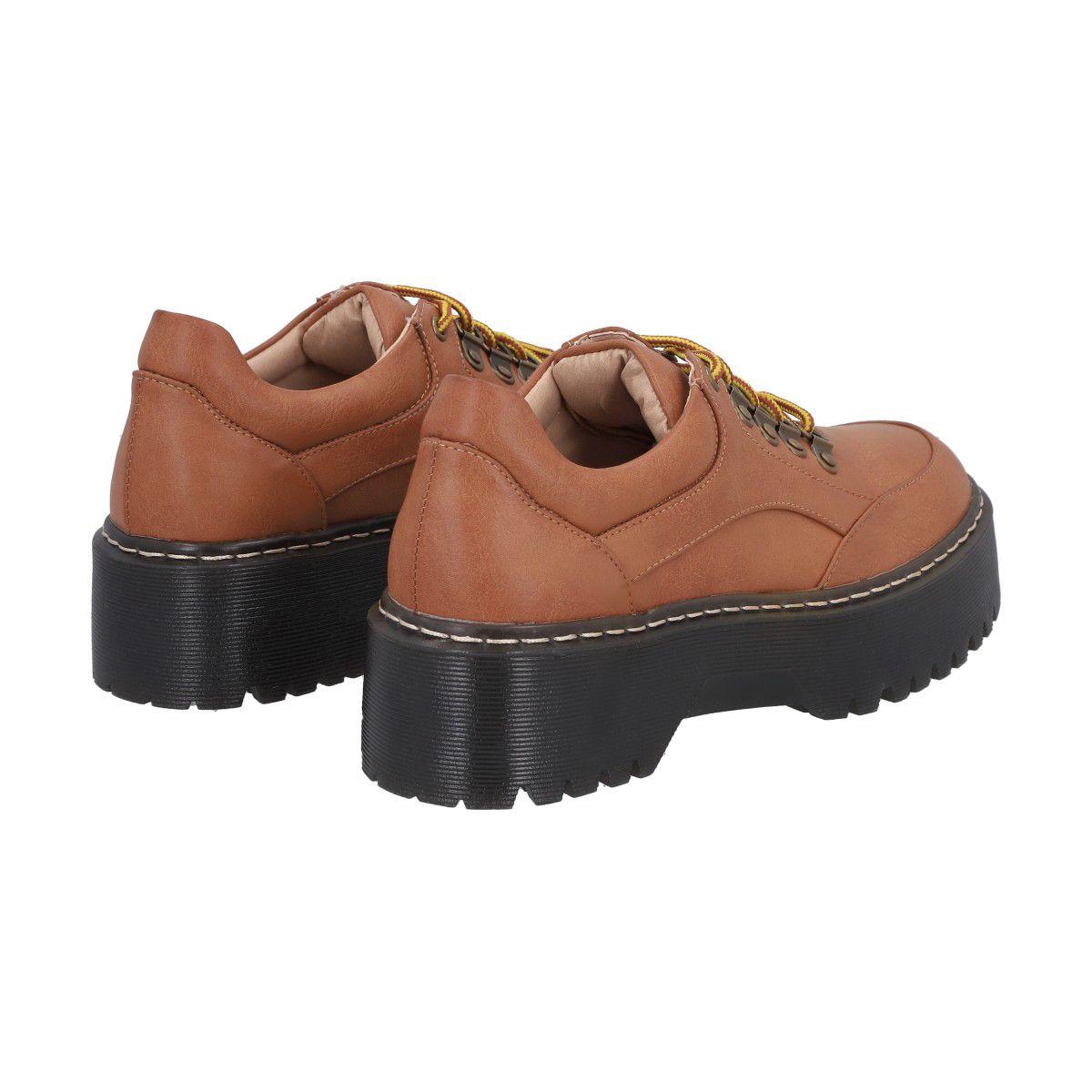 Mocasin Mujer Camel Lenny Police-2
