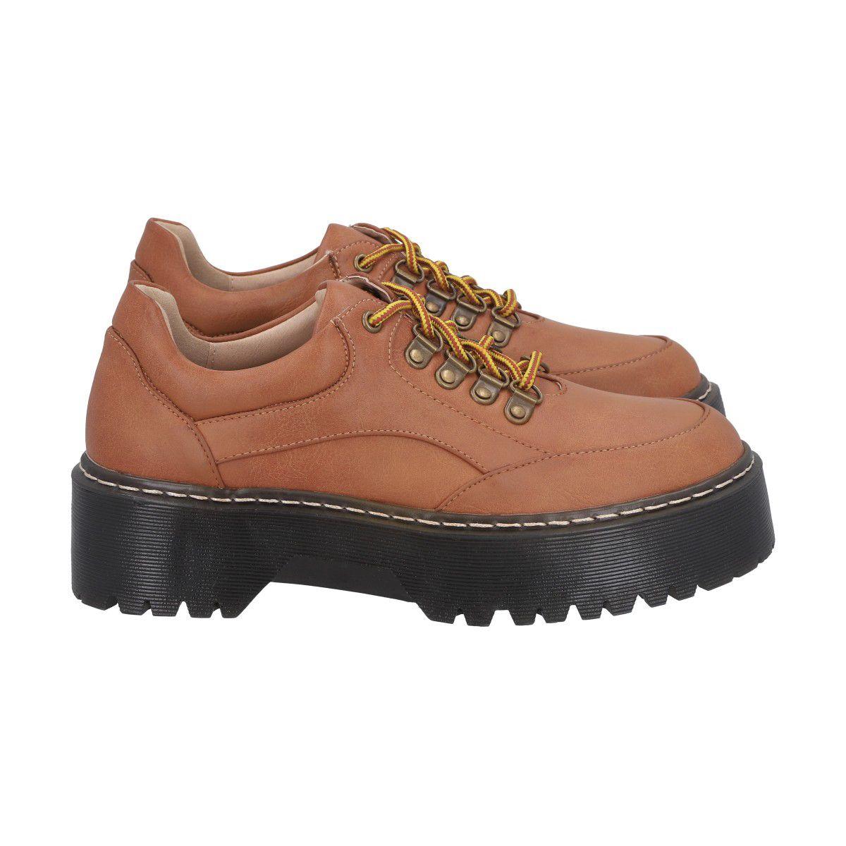 Mocasin Mujer Camel Lenny Police-3