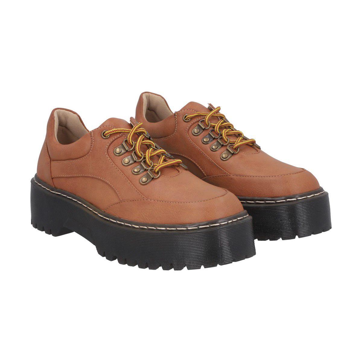 Mocasin Mujer Camel Lenny Police-1