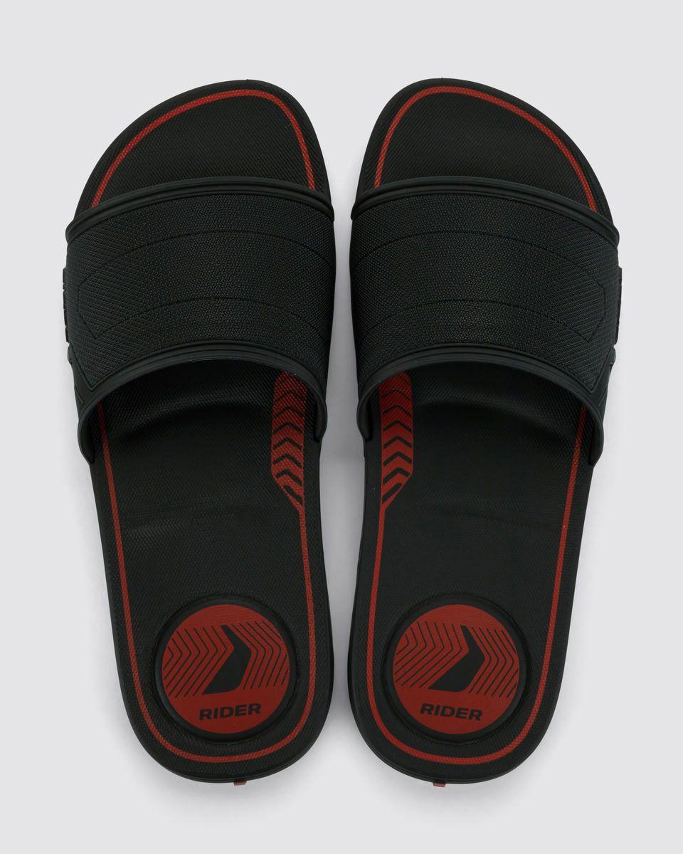 Sandalia Hombre Negro/Rojo Feel 248 Rider-1