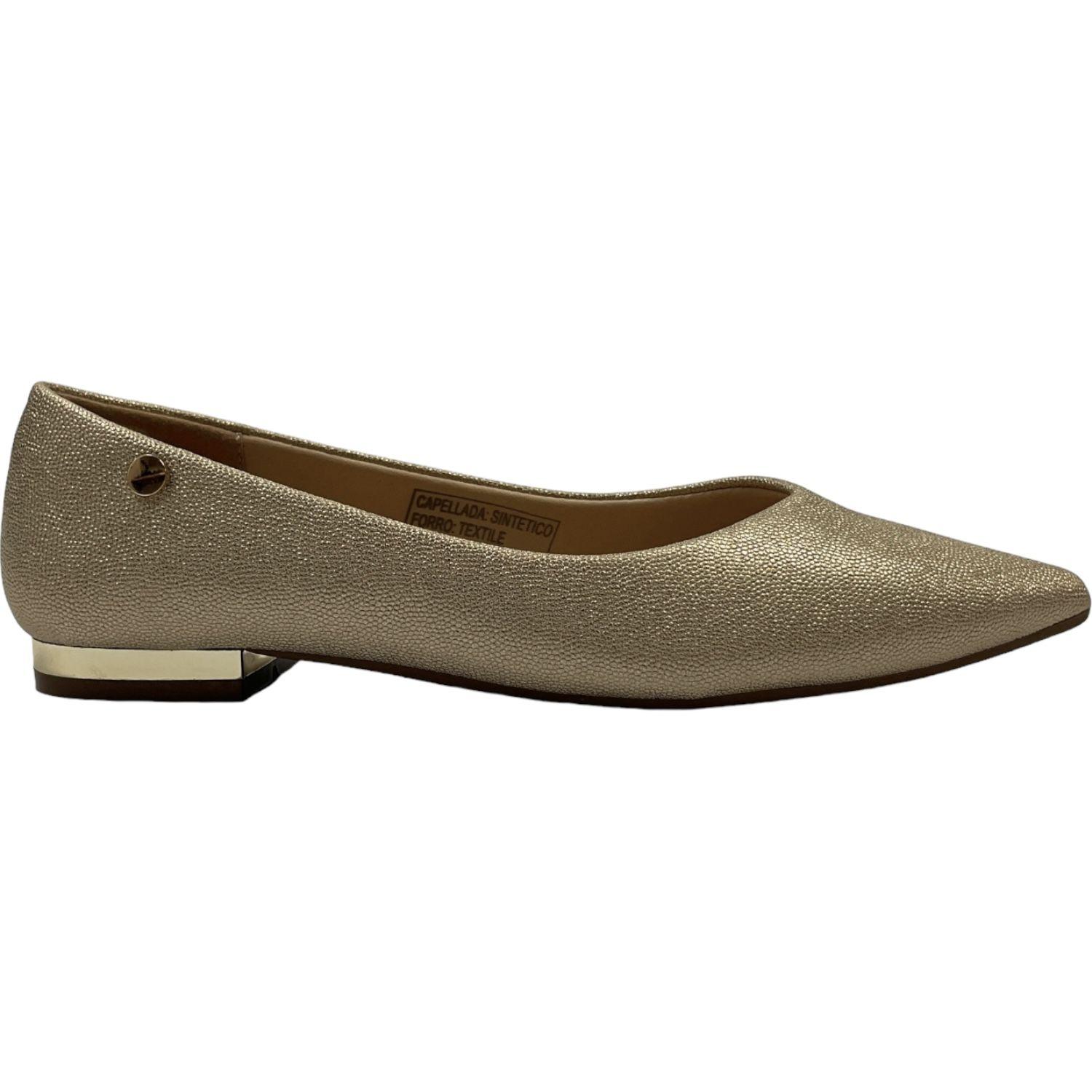 Zapato Mujer Dorado Sisi Detogni-0