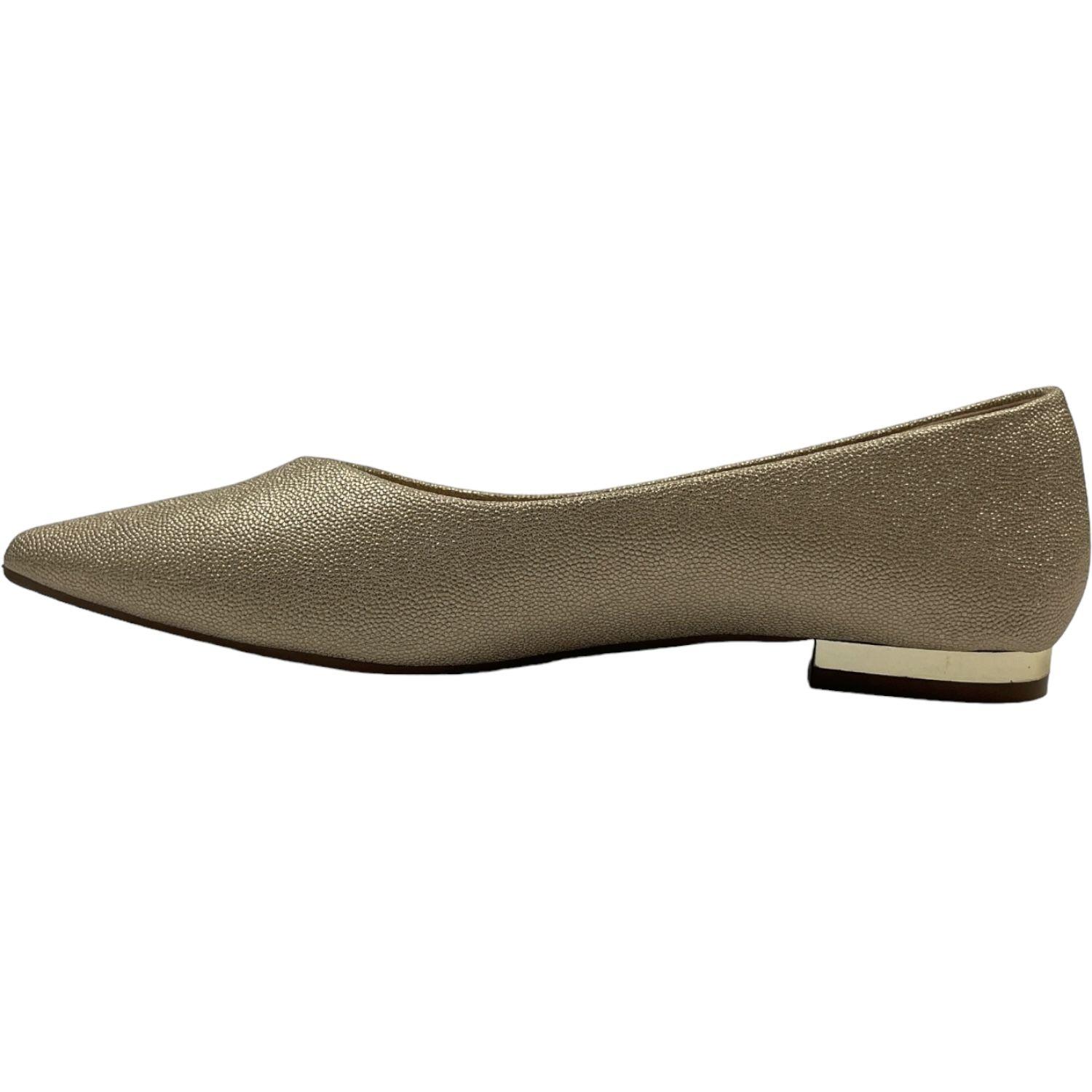 Zapato Mujer Dorado Sisi Detogni-2