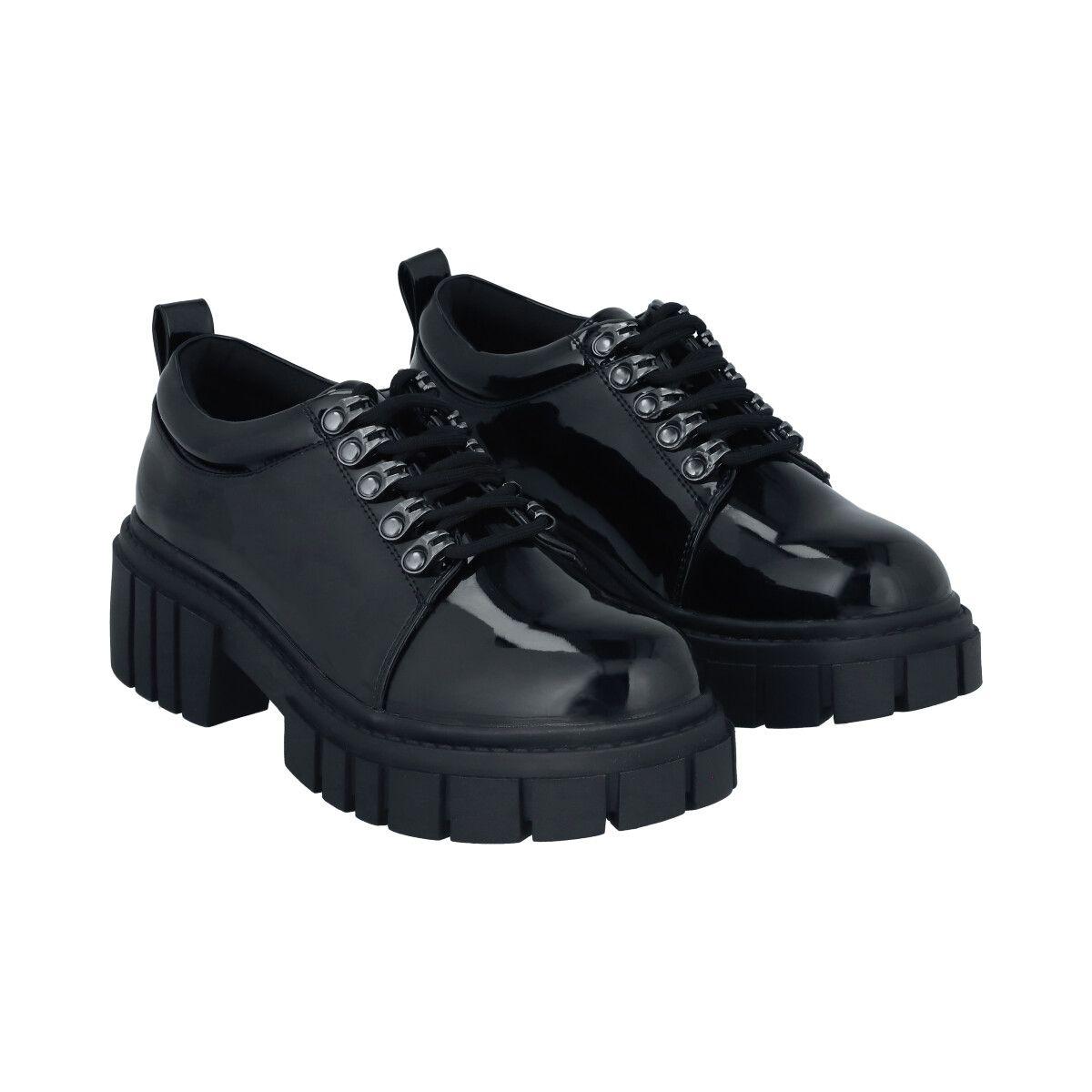 Mocasín Anahi Negro Police-0