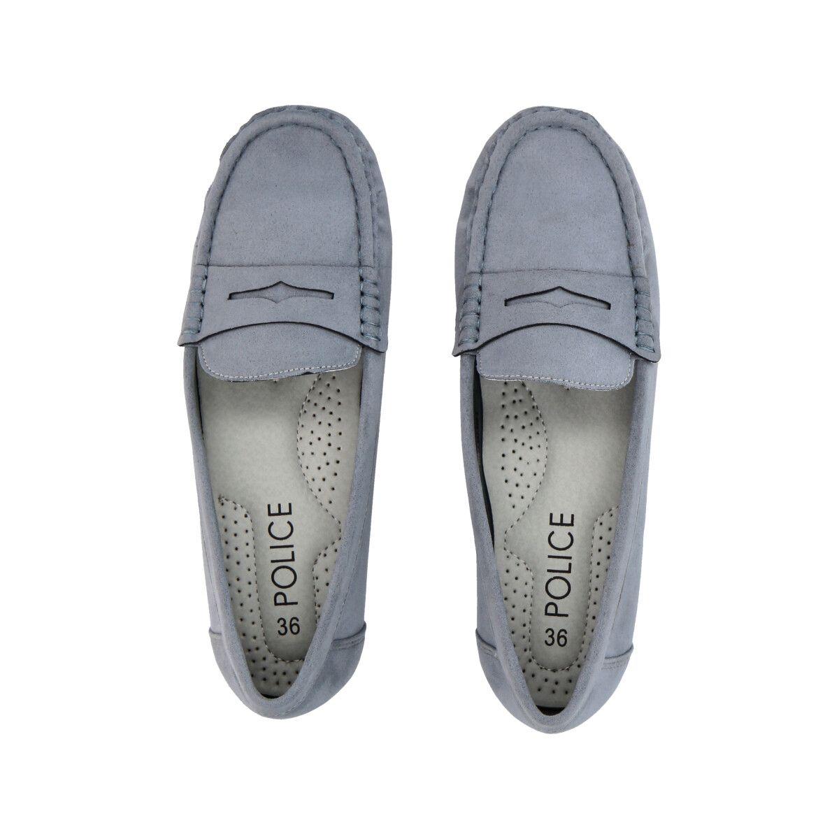 Mocasín Mujer Gris Lali Police-1