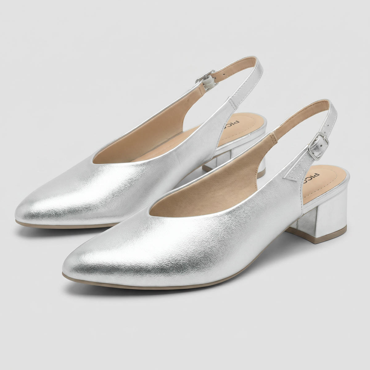 Zapato Mujer Plata Taci 19 Piccadilly-2