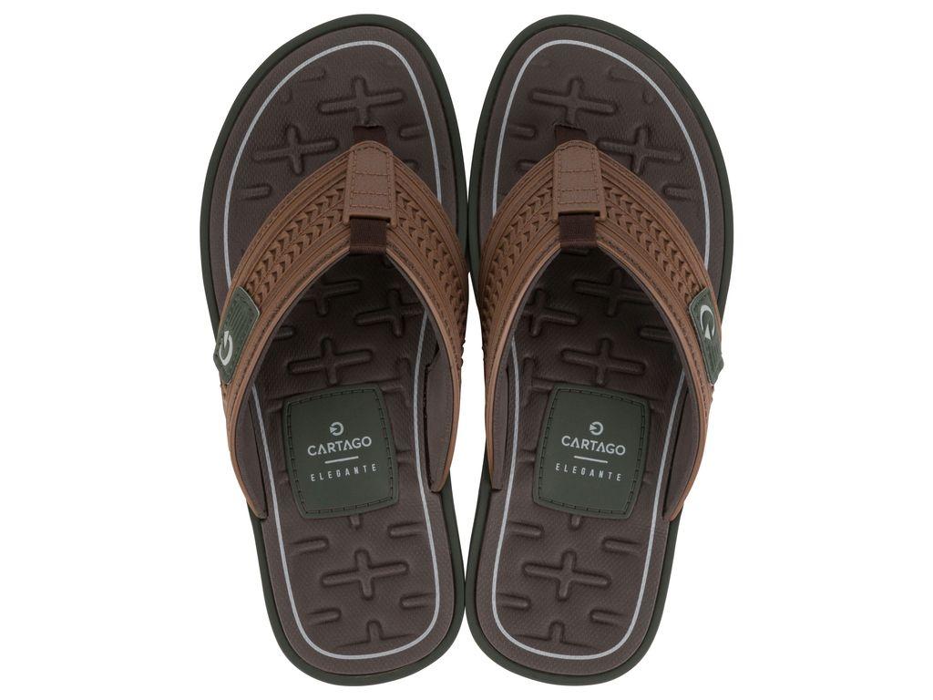 Sandalia  Hombre Gris/Café Lyon  Cartago-0