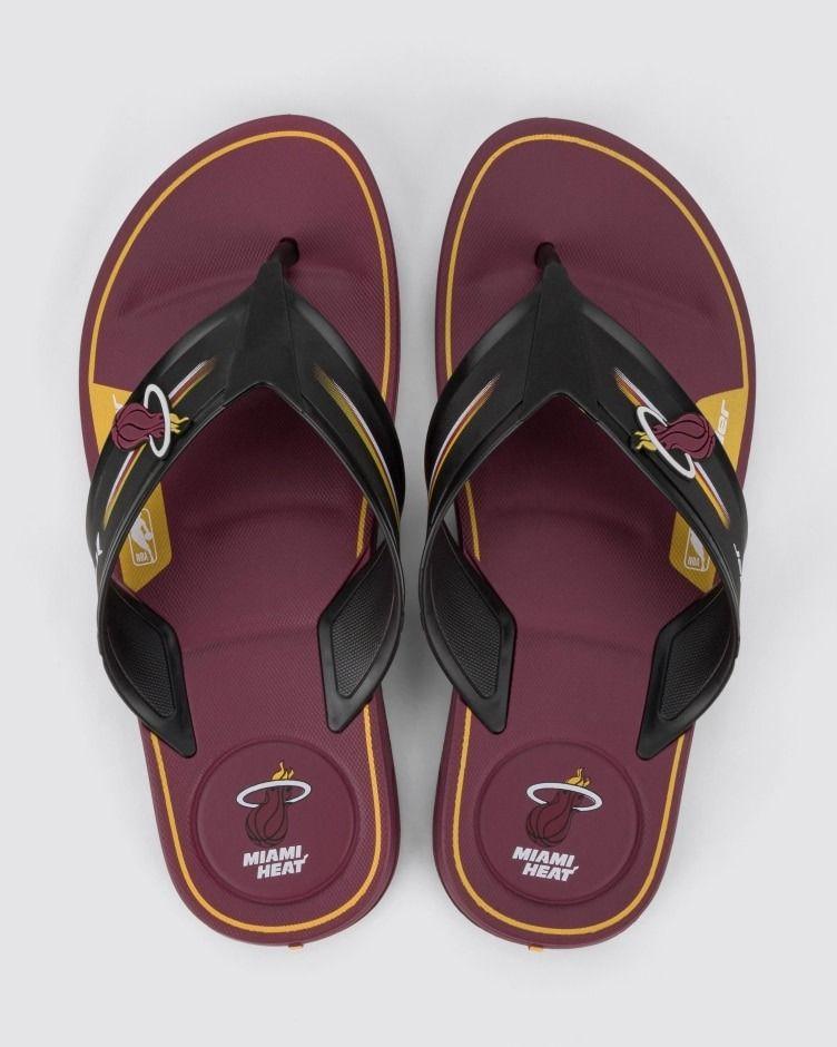 Sandalia Hombre Miami Heats NBA Thong-0