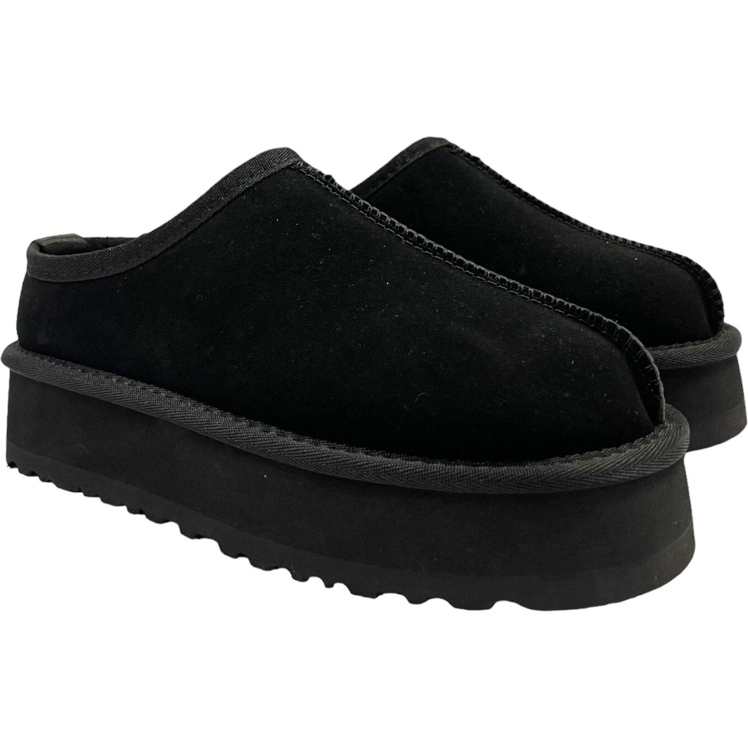 Zapatilla Mujer Negro Miami Detogni-3