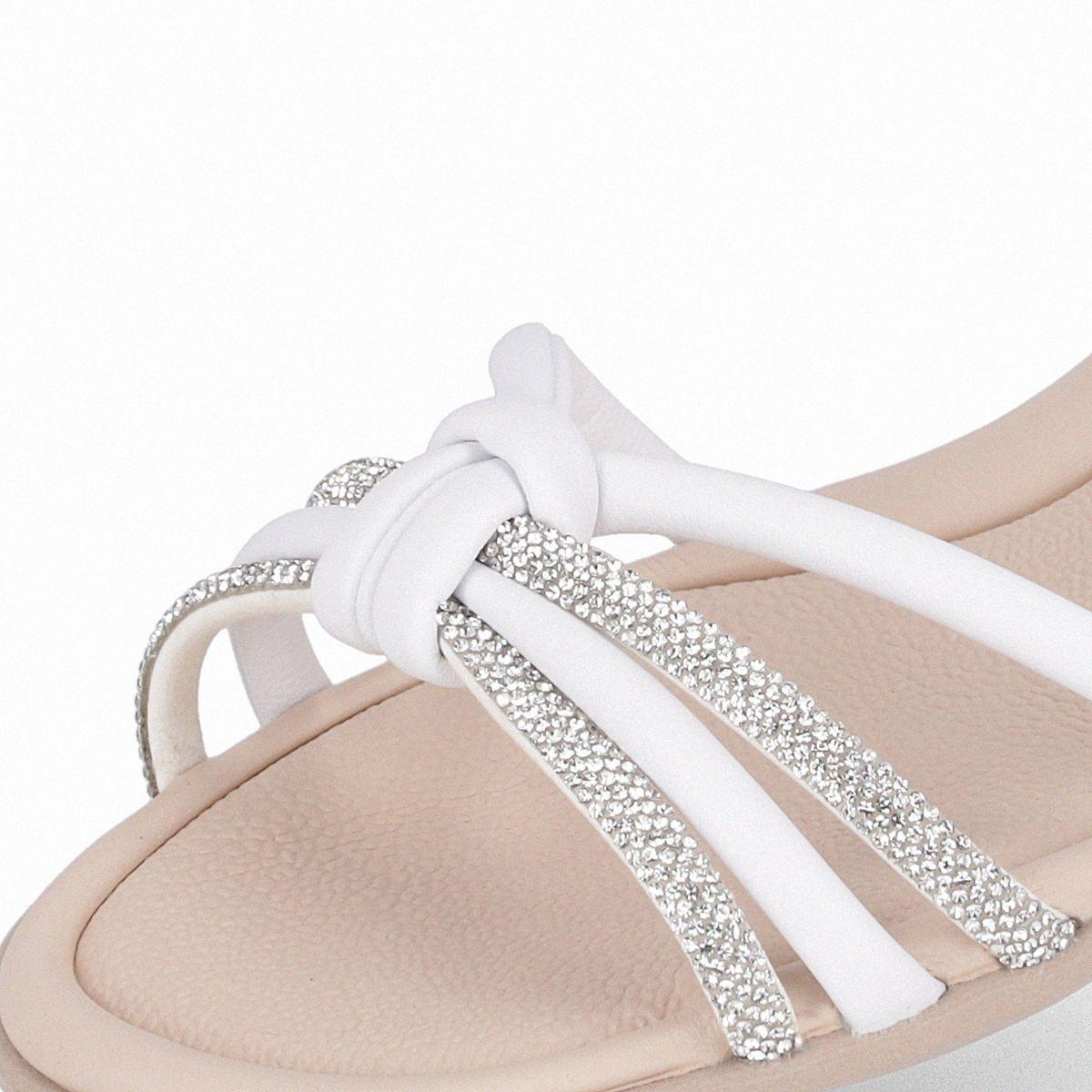Sandalia Mujer Blanco/Strass Taila Piccadilly-3