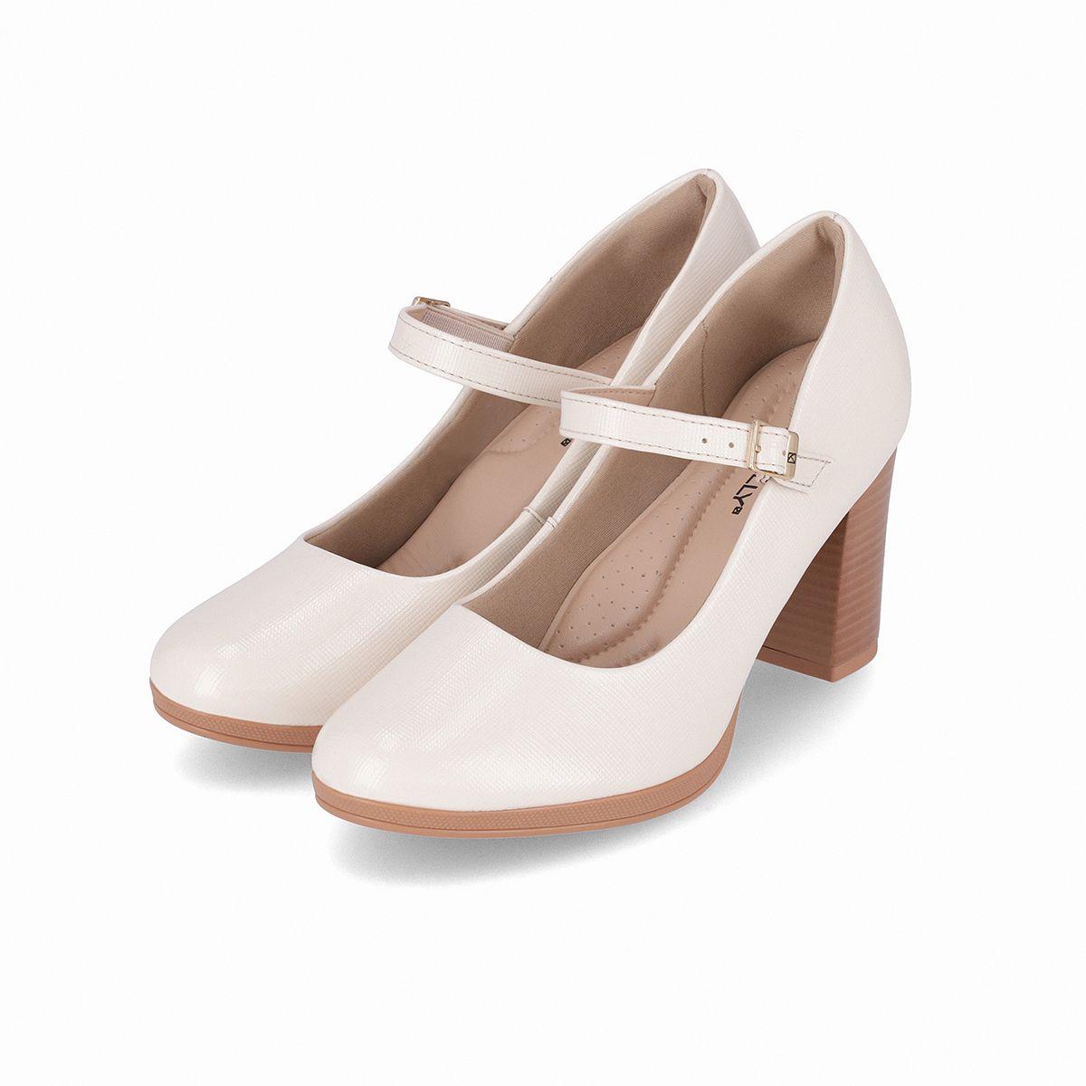 Zapato Mary Jane Deise Blanco Piccadilly-0