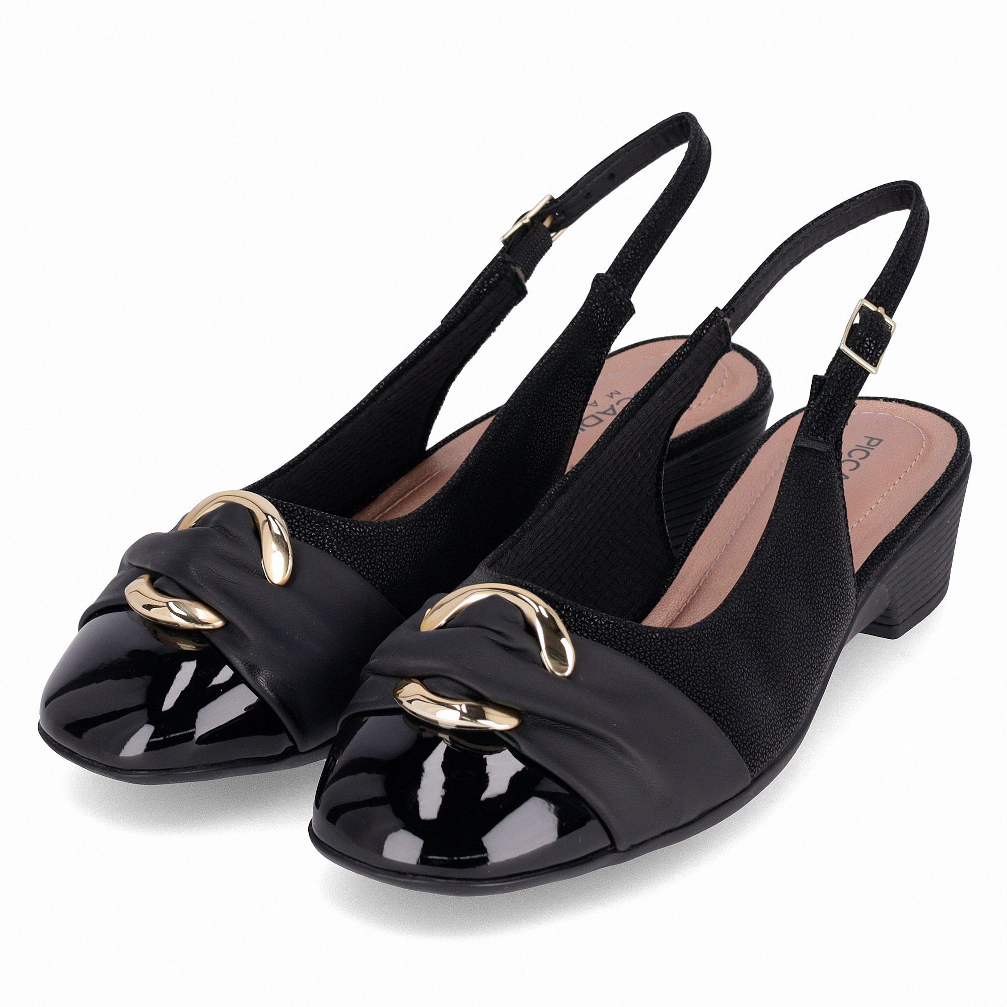 Zapato Mujer Negro Patricia 661 Piccadilly-1