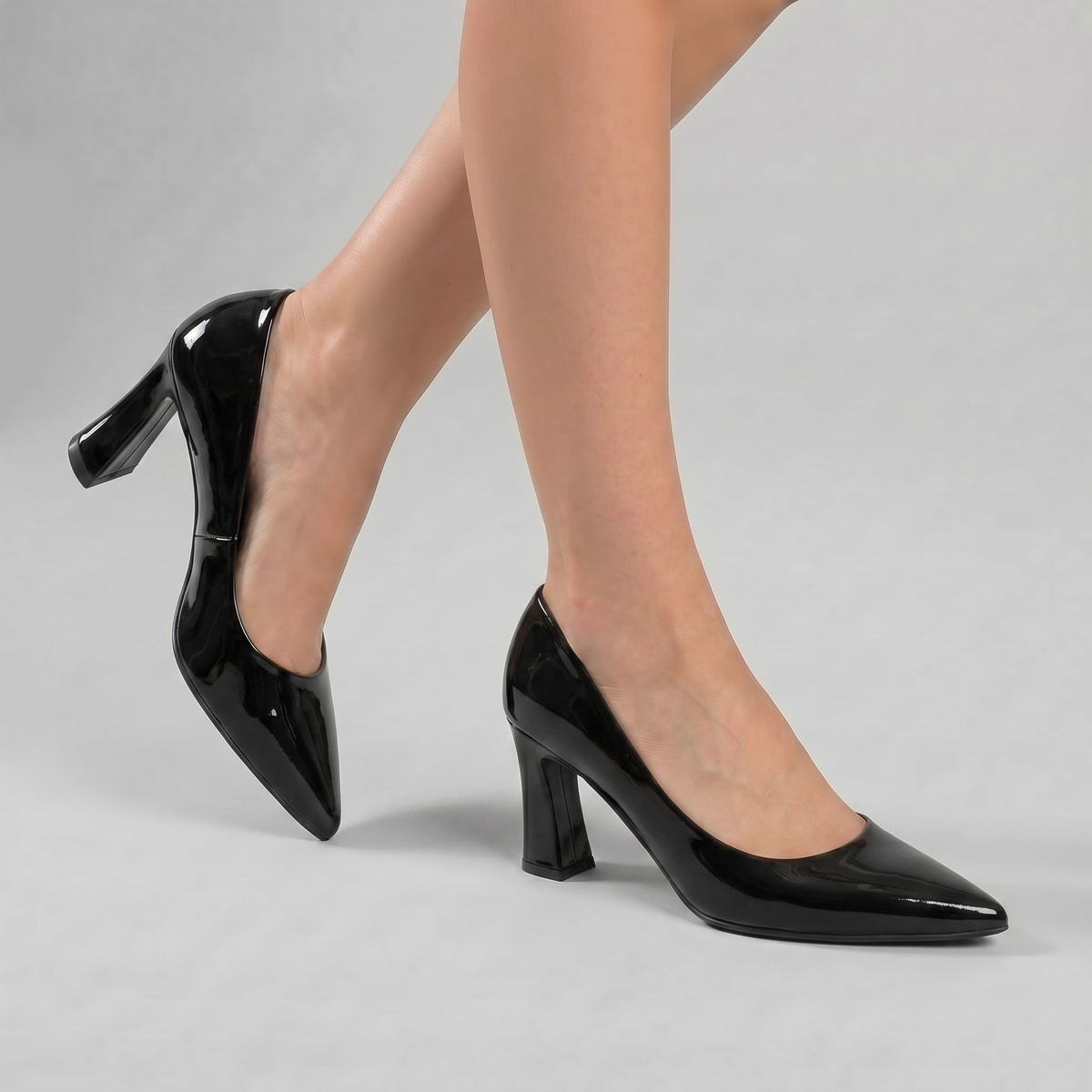 Zapato Mujer Negro/Charol Silvana Piccadilly-3