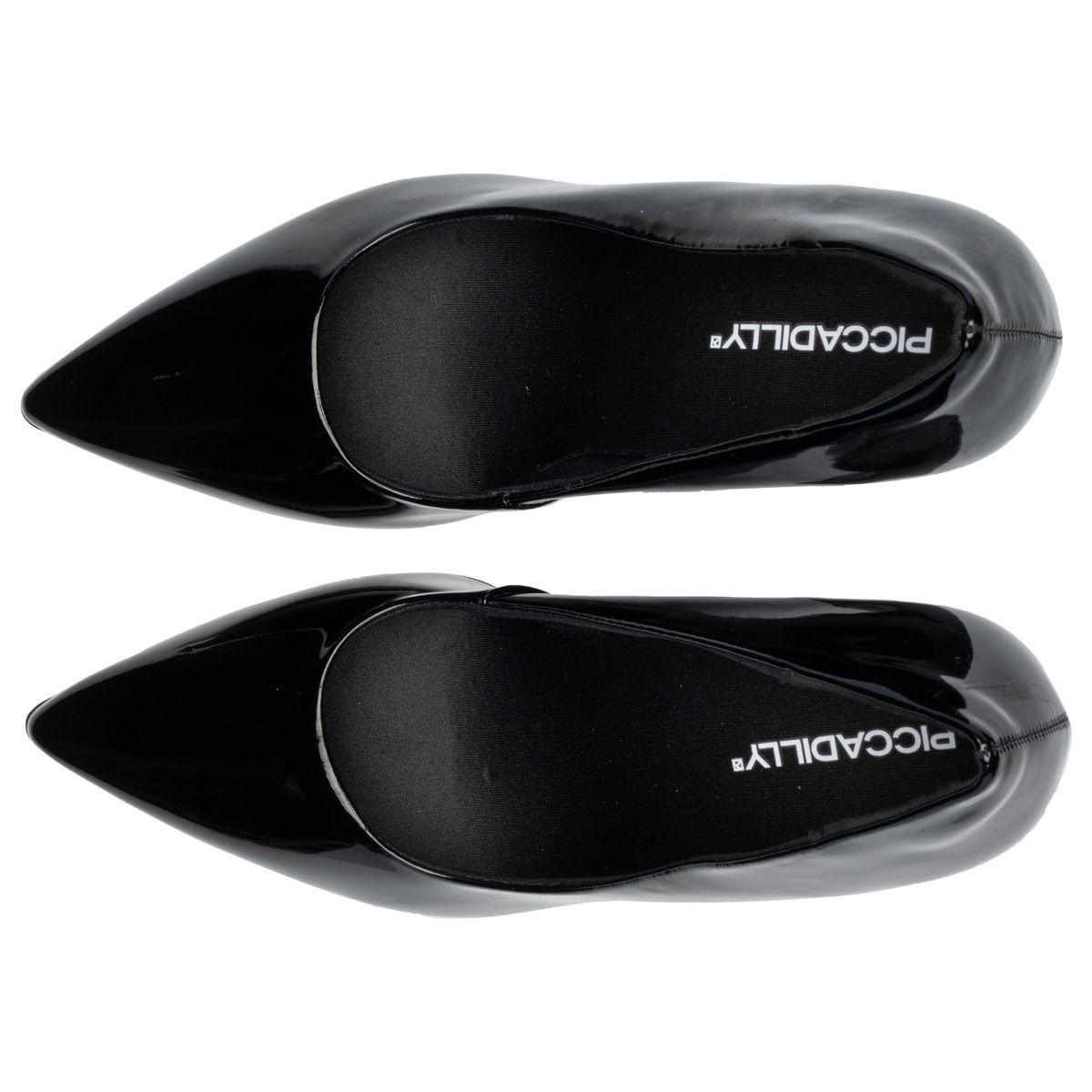 Zapato Mujer Charol Silvana Negro Piccadilly-1