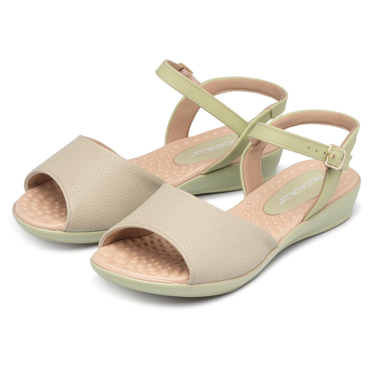 Sandalia Mujer Verde Camila Piccadilly-1