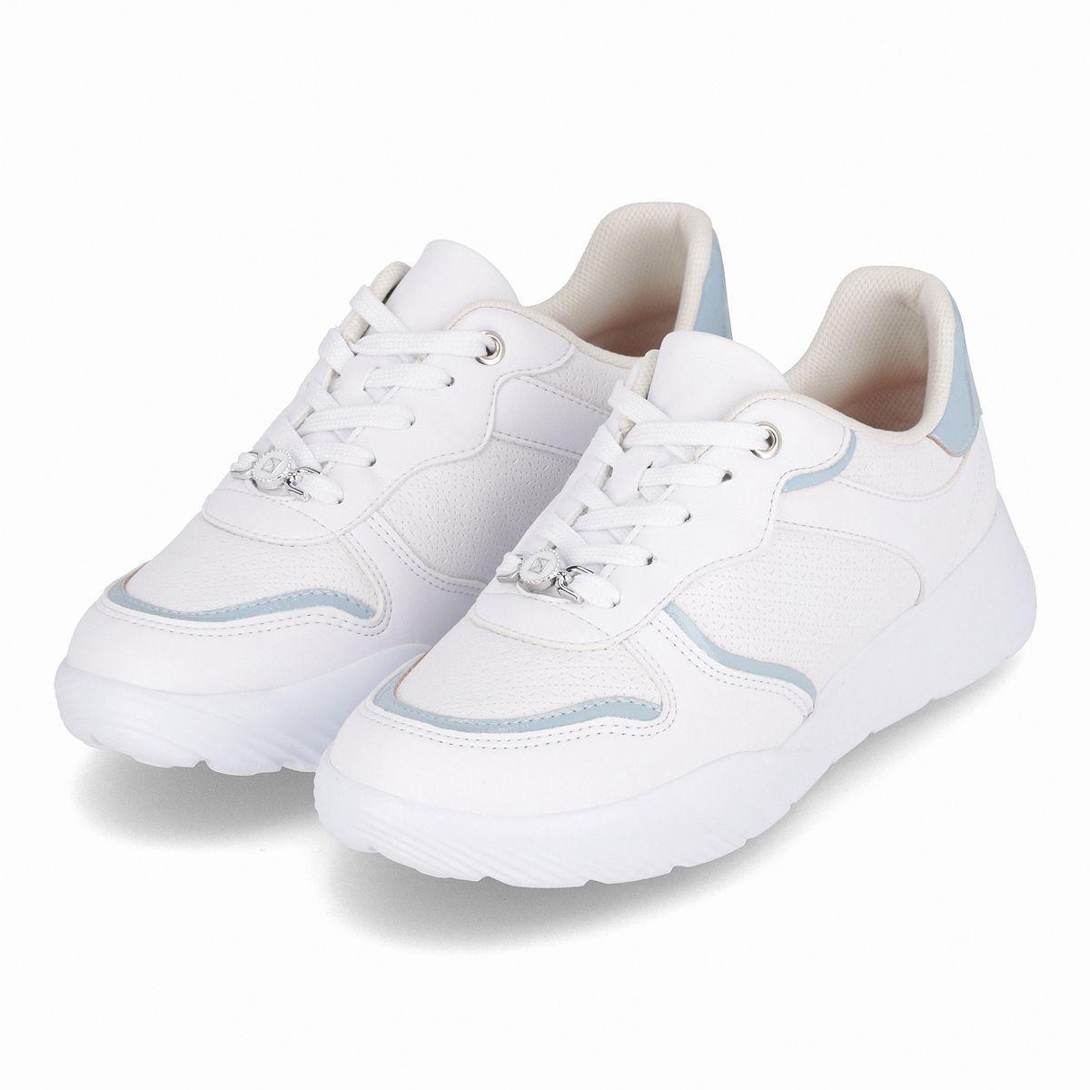 Zapatilla Mujer Azul/Blanco Fascitis Piccadilly-2