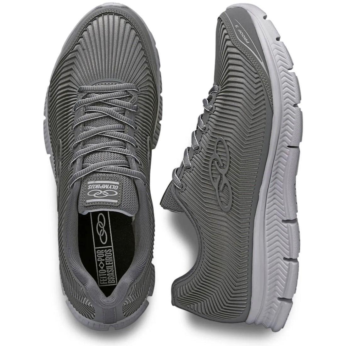 Zapatilla Mujer Proof3 Gris Olympikus-3