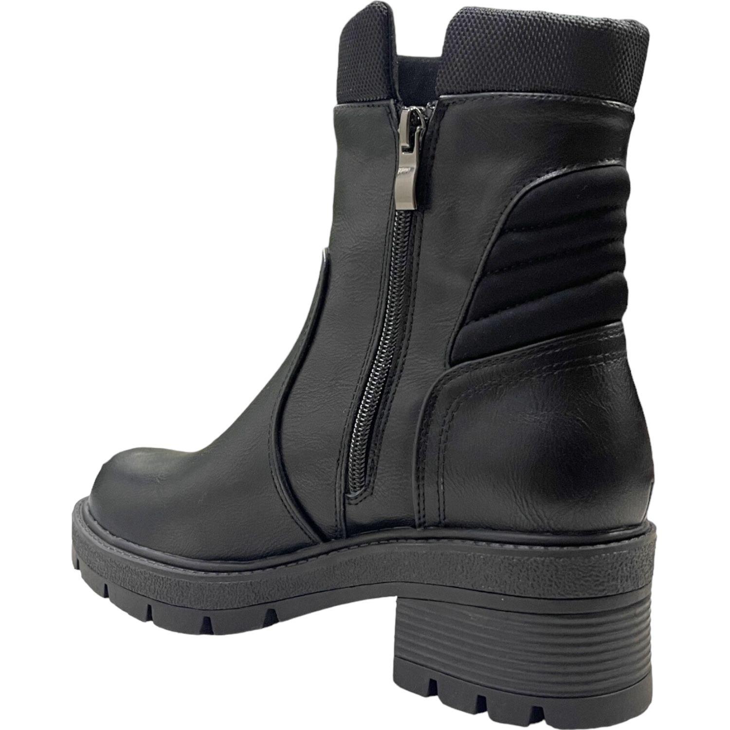 Botin Mujer Negro Berlin Detogni-3